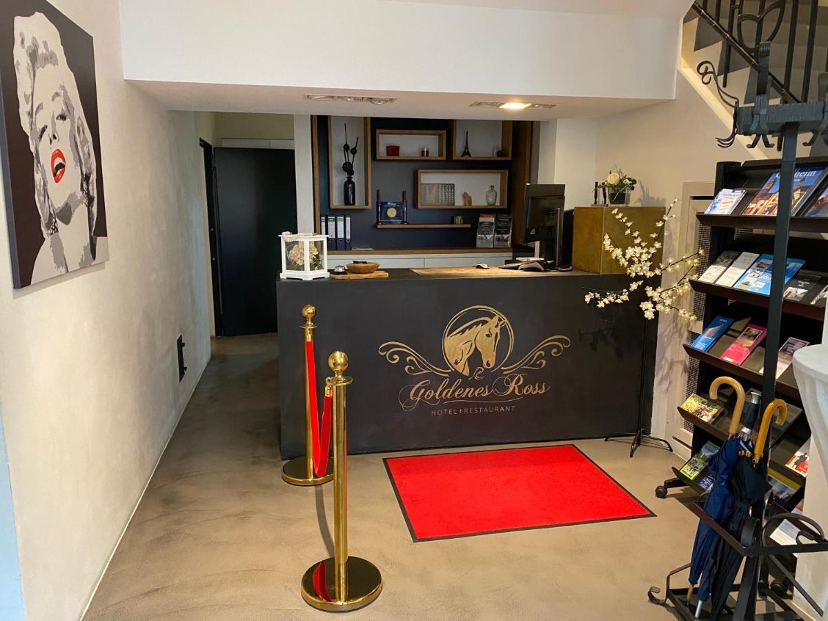 Hotel Restaurant Goldenes Ross Göllheim エクステリア 写真