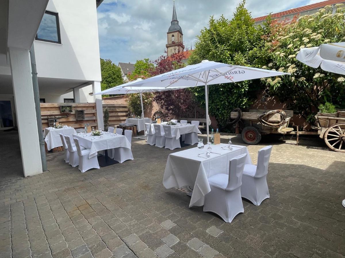 Hotel Restaurant Goldenes Ross Göllheim エクステリア 写真