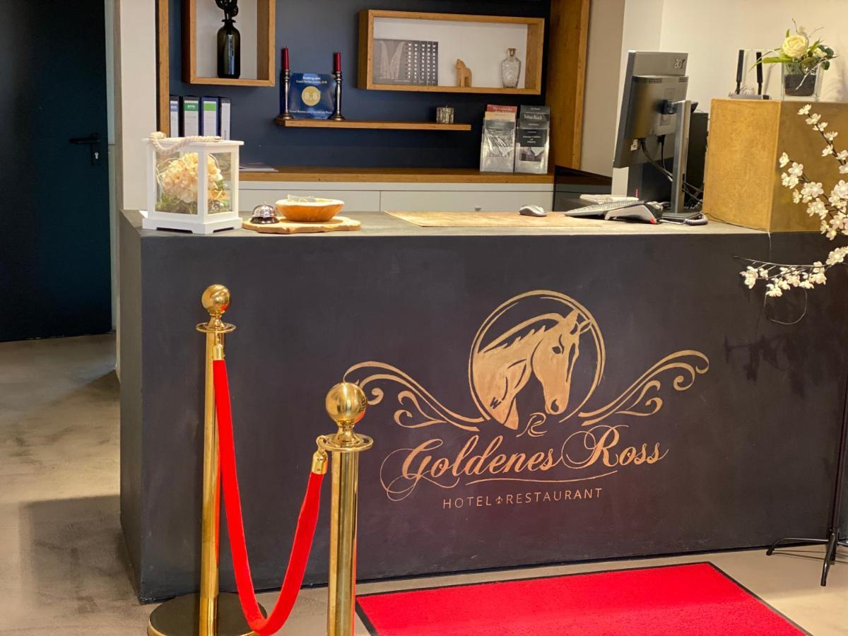 Hotel Restaurant Goldenes Ross Göllheim エクステリア 写真